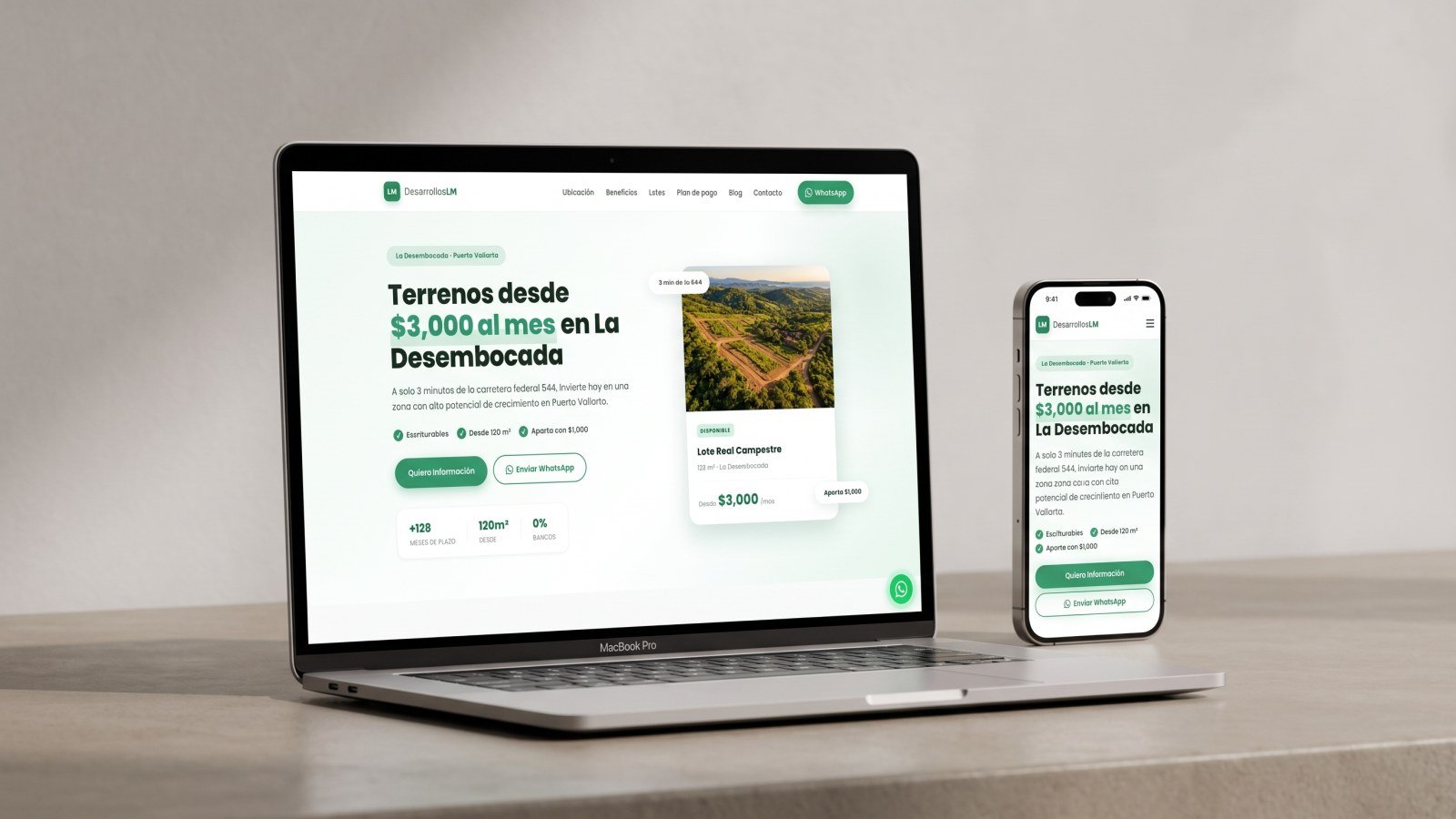 Desarrollos LM — Sistema de control de pagos, cobranza y clientes de lotes